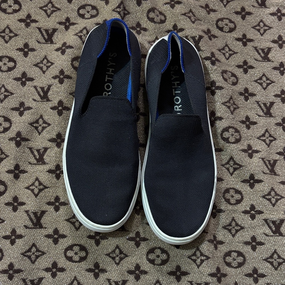 Rothy's Men's Navy and Blue Slip-On Loafers
